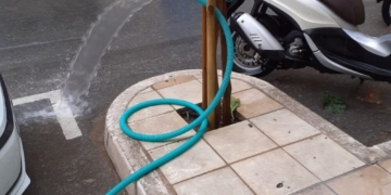 Προβλήματα και ζημιές προκάλεσε η έντονη νεροποντή