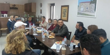 Συνάντηση κλιμακίου του ΚΚΕ  με τον Αγροτικό Σύλλογο Οροπεδίου Λασιθίου